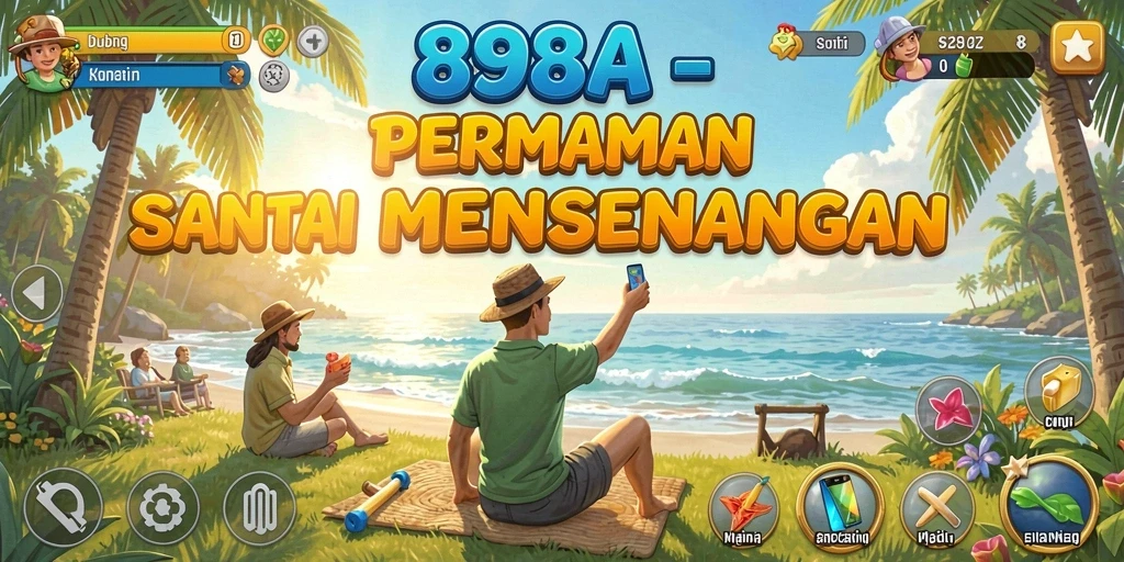 Tampilan gameplay 898A yang menarik dan menghibur.