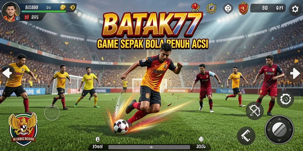 Tampilan gameplay <strong>BATIK77</strong> yang menarik dan penuh aksi di lapangan.