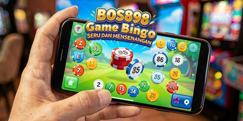Tampilan gameplay seru saat bermain Bingo di BOS898.