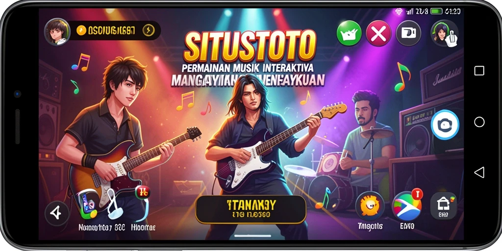 Tampilan gameplay SITUSTOTO yang menarik dengan berbagai lagu.